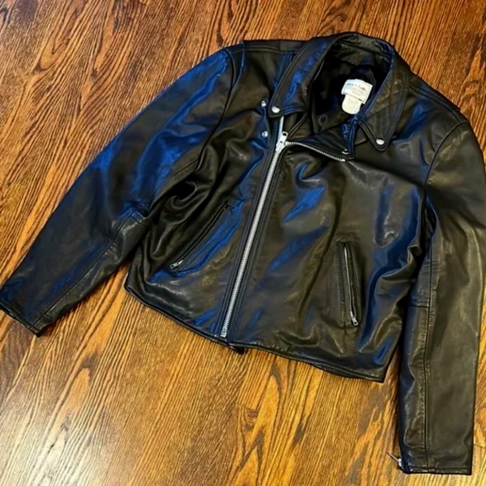 Terminator 2 Style Genuine Leather Jacket - Made in Canada